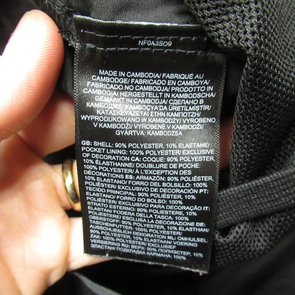 North Face Antora Rain Pants Mens 30x26‎ Black Straight Leg Waterproof Outdoor